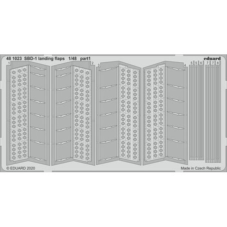 Eduard 1:48 SBD-1 landing flaps