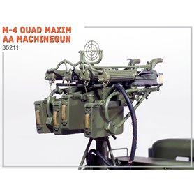 Mini Art 35211 M-4 Quad Maxim AA Machinegun