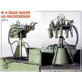 Mini Art 35211 M-4 Quad Maxim AA Machinegun