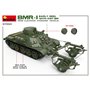 Mini Art 1:35 BMR-1 - EARLY MODEL WITH KMT-5M - MINE CLEANING ARMORED VEHICLE