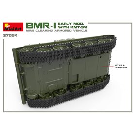 Mini Art 1:35 BMR-1 - EARLY MODEL WITH KMT-5M - MINE CLEANING ARMORED VEHICLE