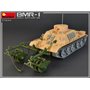 Mini Art 1:35 BMR-1 - EARLY MODEL WITH KMT-5M - MINE CLEANING ARMORED VEHICLE