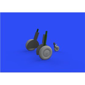Eduard 1:32 Bf 108 wheels