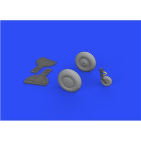 Eduard 1:32 Bf 108 wheels