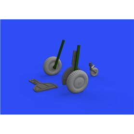 Eduard 1:32 Bf 108 wheels