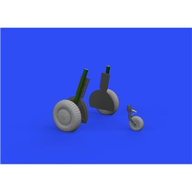 Eduard 1:32 Bf 108 wheels
