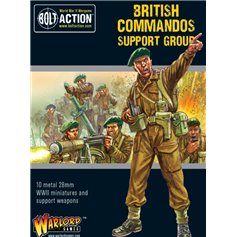 Bolt Action Commandos Support Group (HQ, Mortar & MMG)
