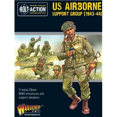 Bolt Action US Airborne Support Group (1943-44) (HQ, Mortar & MMG)