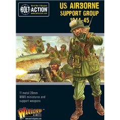Bolt Action US AIRBORNE SUPPORT GROUP - 1944-1945 - HQ + MORTAR + MMG