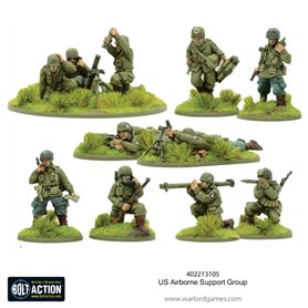 Bolt Action US Airborne Support group (1944-45) (HQ, Mortar & MMG)