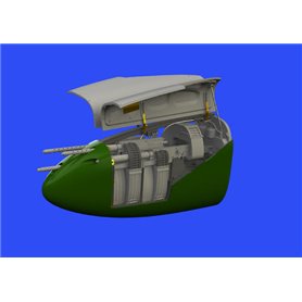 Eduard 1:48 P-38F/G nose gun bay