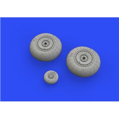 Eduard 1:48 Wheels for Heinkel He-111 - late - ICM 