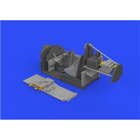 Eduard 1:48 P-38G cockpit