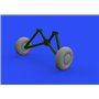 Eduard 1:48 Tiger Moth wheels