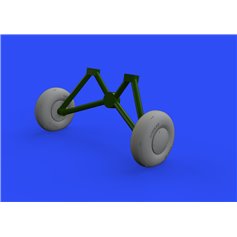 Eduard 1:48 Wheels for Tiger Moth - Airfix 