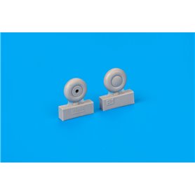 Eduard 1:48 Tiger Moth wheels