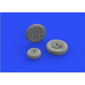 Eduard 1:72 MiG-21PF wheels