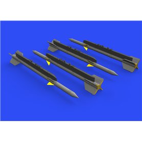 Eduard 1:72 R-3R missiles for MiG-21