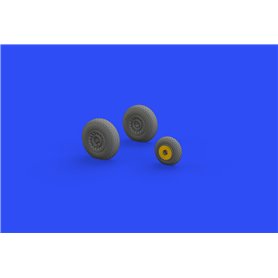 Eduard 1:72 B-26 Marauder wheels