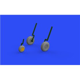 Eduard 1:72 B-26 Marauder wheels