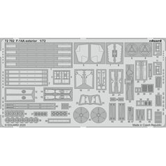 Eduard 1:72 Elementy zewnętrzne do Grumman F-14A dla Academy