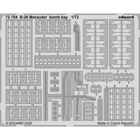 Eduard 1:72 B-26 Marauder bomb bay