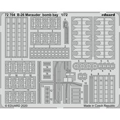 Eduard 1:72 Bomb bay for Martin B-26 Marauder - Eduard / Hasegawa 