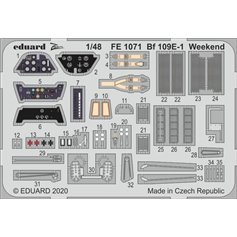 Eduard ZOOM 1:48 Messerschmitt Bf-109 E-1 - Eduard 