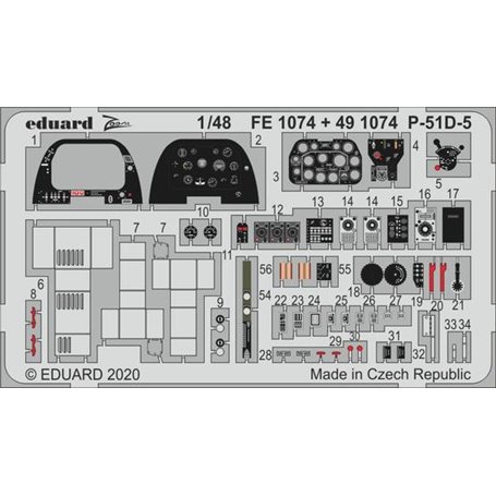 Eduard 1:48 P-51D-5