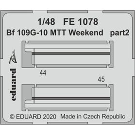 Eduard 1:48 Bf 109G-10 MTT Weekend
