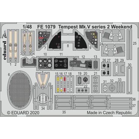 Eduard 1:48 Tempest Mk.V series 2 Weekend