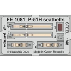 Eduard ZOOM STEEL 1:48 North American P-51H - Model Svit 