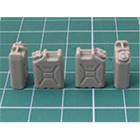 Eureka XXL Współczesne kanistry US Army w skali 1/35 przeznaczone do przechowywania wody set 1. Zestaw składa się z 4 kanistrów