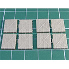 Eureka XXL Niemieckie zasobniki na Stielhandgranate 24 w skali 1/35 – 4 szt. Zestaw składa się z 8 części z żywicy oraz 4 szt. g