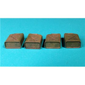 Eureka XXL 1:35 Kanistry do przechowywania paliwa dla US Army WWII