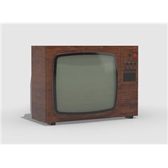 Eureka XXL 1:35 Old style 25 inch CRT TV 