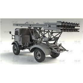 ICM 35591 BM-13-16 on W.O.T. 8 chassis, WWII Soviet MLRS