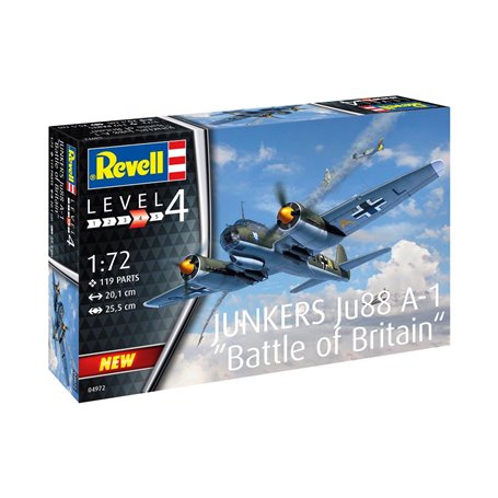 Revell 04972 1/72 Junkers JU88 A-1 Battle of Britain