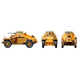 Tamiya 1:48 Sd.Kfz.222 - GERMAN ARMORED CAR