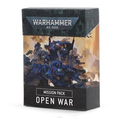 Warhammer 40000 Karty do gry MISSION PACK: OPEN WAR - ENGLISH