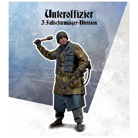 Scale 75 1:35 UNTEROFFIIER 3.FALLSCHIRMJAGER-DIVISION