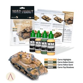 Scale 75 Zestaw farb BRITISH DESERT ARMOUR