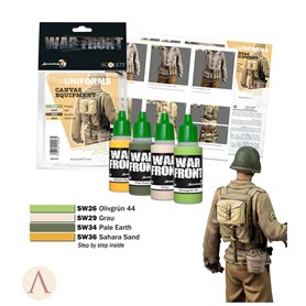 Scale 75 Zestaw farb CANVAS EQUIPMENT