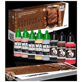 Scale 75 Zestaw farb LEATHER EQUIPMENT