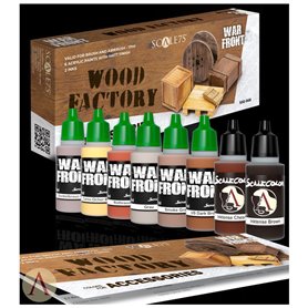 Scale 75 Zestaw farb WOOD FACTORY