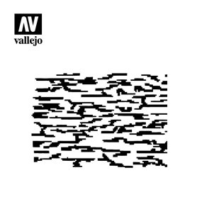 Vallejo ST-CAM004 Pixelated Modern Camo STENCIL