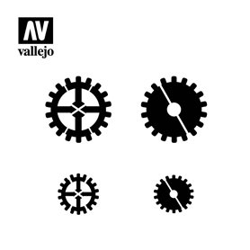 Vallejo ST-SF001 Gear Markings STENCIL