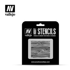 Vallejo ST-TX007 Wood Texture No2 stencil