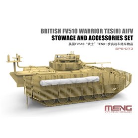 Meng SPS-073 British FV510 Warrior TES(H) AIFV Stowage and Accessories Set ( resin)