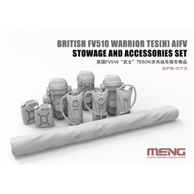 Meng SPS-073 British FV510 Warrior TES(H) AIFV Stowage and Accessories Set ( resin)